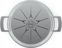 Fissler Phi Collection Rozsdamentes Acél Lábas Üveg fedővel Ø 24cm 3,9L - Ezüst