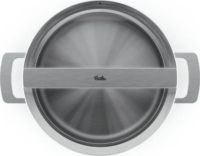 Fissler Phi Collection Rozsdamentes Acél Lábas Üveg fedővel Ø 24cm 3,9L - Ezüst