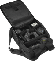 Hama Matera 200 Fotós hátizsák - Fekete