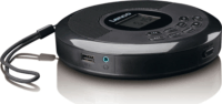 Lenco CD-340BK Discman Hordozható CD lejátszó - Fekete