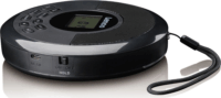 Lenco CD-340BK Discman Hordozható CD lejátszó - Fekete