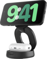 Belkin Boost Charge Qi2 Mágneses 2-in-1 Vezeték nélküli töltő 15W - Fekete