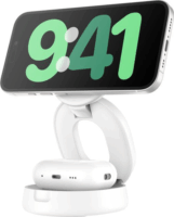 Belkin Boost Charge Qi2 Mágneses 2-in-1 Vezeték nélküli töltő 15W - Fehér