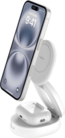 Belkin Boost Charge Qi2 Mágneses 2-in-1 Vezeték nélküli töltő 15W - Fehér