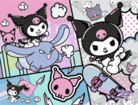 Trefl 18325 - Kuromi Hello Kitty 30 darabos puzzle
