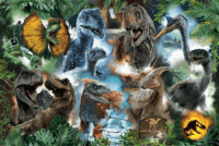 Trefl 23013 - Jurassic World 300 darabos puzzle