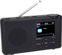 Reflexion TRA23DAB DAB+ Asztali FM Rádió - Szürke