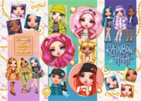 Trefl 13289 - Rainbow High 200 darabos puzzle