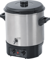 Steba ER 2 PRO Rozsdamentes acél főző- és forralt bor automata 27L - Ezüst/Fekete