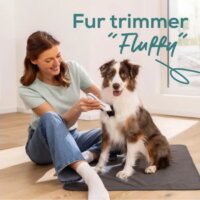 Beurer PP 110 Fluffy Trimmer Love Your Pet Akkus Állatszőr nyíró - Fehér