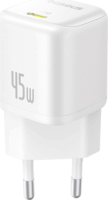 Baseus PicoGo Hálózati Type-C gyorstöltő 45W - Fehér