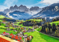 Trefl 10946 - Santa Maddalena Dolomitok Olaszország 1000 darabos puzzle