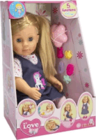 Simba My Love sister 5 funkciós interaktív játék baba 43cm