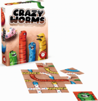 Crazy Worms családi társasjáték