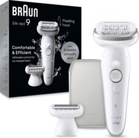 Braun Silk-epil 9 9-041 MicroGrip Epilátor - Fehér/Ezüst