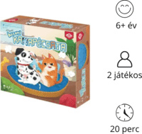 Állati kanapécsata Kétszemélyes taktikai társasjáték
