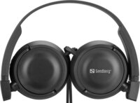 Sandberg 325-30 Saver MiniJack HeadPhoneTravel Vezetékes Fejhallgató Headset - Fekete