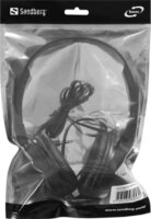 Sandberg 325-30 Saver MiniJack HeadPhoneTravel Vezetékes Fejhallgató Headset - Fekete