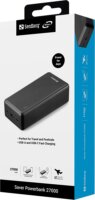 Sandberg 320-43 Saver Powerbank 27000 mAh 18W - Fekete