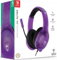 Turtle Beach Airlite Fit Vezetékes Gamer Headset - Fekete/Lila