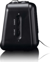 Lenco CR-28BK Asztali Rádiós ébresztőóra Digitális kijelzővel - Fekete