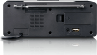 Lenco CR-540BK Asztali Rádiós ébresztőóra Digitális kijelzővel - Fekete