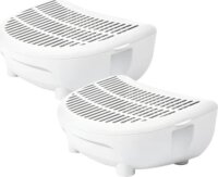 AstroPet Jupiter Pro Macskaalom doboz tálca és rámpa 2 db ( 48,5 x 36,9 cm) - Fehér