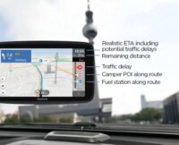 TomTom Go Camper Tour 6" 2nd Gen GPS navigáció (Teljes EU Térkép)