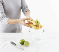 Joseph Joseph JuiceMax Dual Kézi Citrusprés - Sárga/Zöld