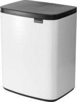 Brabantia BO 12 Literes Kompakt Fém Szemetes - Fehér