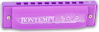 Bontempi 10 hangos műanyag szájharmonika fém nyelvvel - Többféle