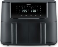 Severin FR 2463 AirFryer Forrólevegős sütő 2 x 4L 2600 Watt - Fekete