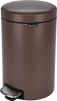 Brabantia Newicon 12 Literes Pedálos Fém Szemetes - Barna