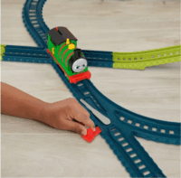 Fisher Price Thomas és barátai 6 az 1-ben óriás játékszett Percy mozdonnyal