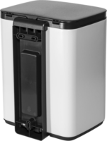 Brabantia BO 7 Literes Kompakt Fém Szemetes - Fehér