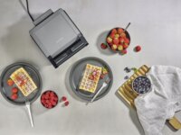 Severin WA 2125 Belga gofrisütő 1600W - Fekete / Inox