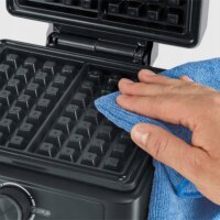 Severin WA 2125 Belga gofrisütő 1600W - Fekete / Inox