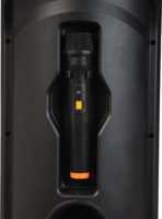 Denver BPS-459 Bluetooth Karaoke Party Hangszóró Mikrofonnal 400W - Fekete