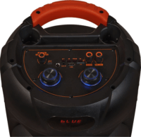 Denver BPS-459 Bluetooth Karaoke Party Hangszóró Mikrofonnal 400W - Fekete