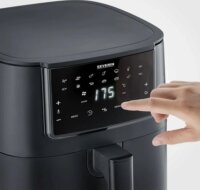 Severin FR 2462 Air Fryer Forrólevegős sütő 7L 1700 Watt - Fekete