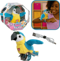 Happy Yappers Papagáj az interaktív madár - Kék
