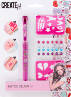 Canenco Create It! Tetováló zselés toll készlet sablonnal - Többféle
