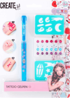 Canenco Create It! Tetováló zselés toll készlet sablonnal - Többféle