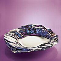 Alessi 90085 Port Rozsdamentes acél Gyümölcstál 37 cm - Ezüst