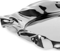 Alessi Foix Polirozott rozsdamentes acél Kerek tálca 44 cm - Ezüst
