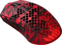 SteelSeries Aerox 3 FaZe Clan Edition Wireless Gaming Egér - Fekete Piros