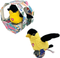 Happy Yappers Trupiál interaktív madár - Sárga