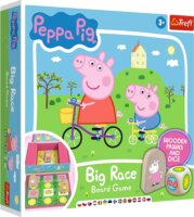 Trefl Peppa malac A nagy verseny társasjáték kicsiknek