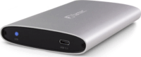 FANTEC ALU-25U31 2,5" USB 3.1 Type C Külső HDD/SSD ház - Ezüst