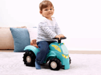 Écoiffier Traktor formájú bébitaxi 51.5 cm - Kék
